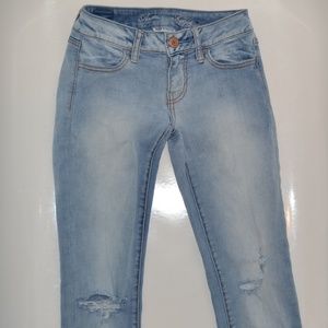 American Eagle Long Supper Stretch Jeggings